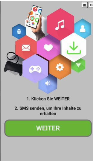 [click2sms] CH | G4U Download Games Hexagon Icons OTP