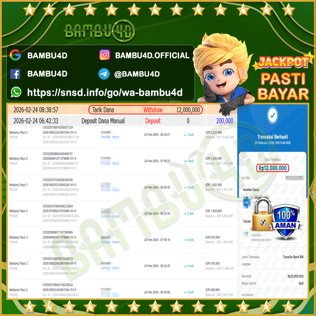 bambu4d-jackpot-slot-pgsoft-mahjong-ways-2-rp12000000--lunas