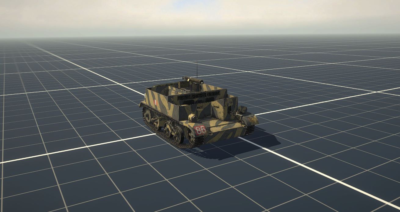 Universal Carrier with Vickers HMG