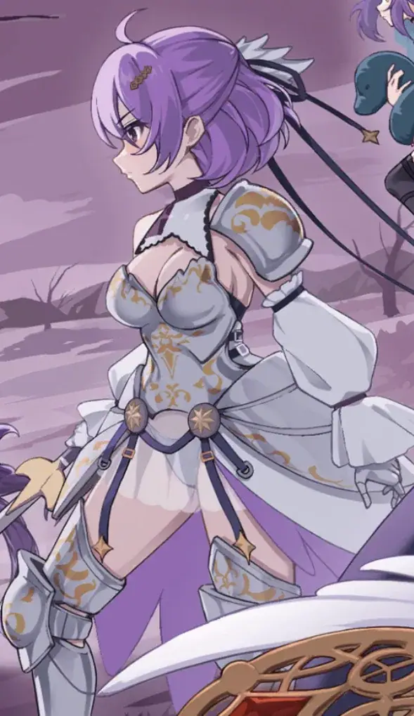 コラボユニット「銀月の亜神アラン」登場！大太刀の性能と胸部議論が白熱！の参考画像 - わんにゃんランド - アイギス攻略まとめ