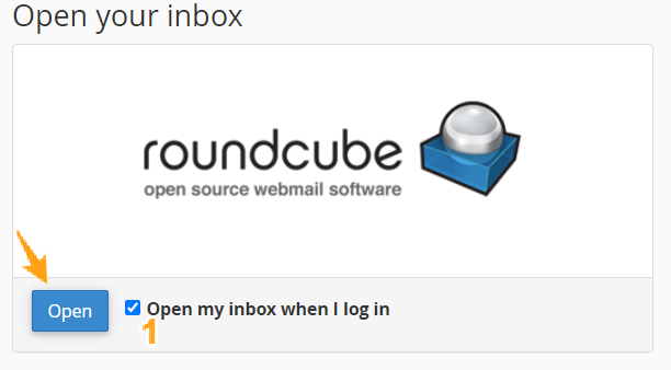 login webmail roundcube cpanel