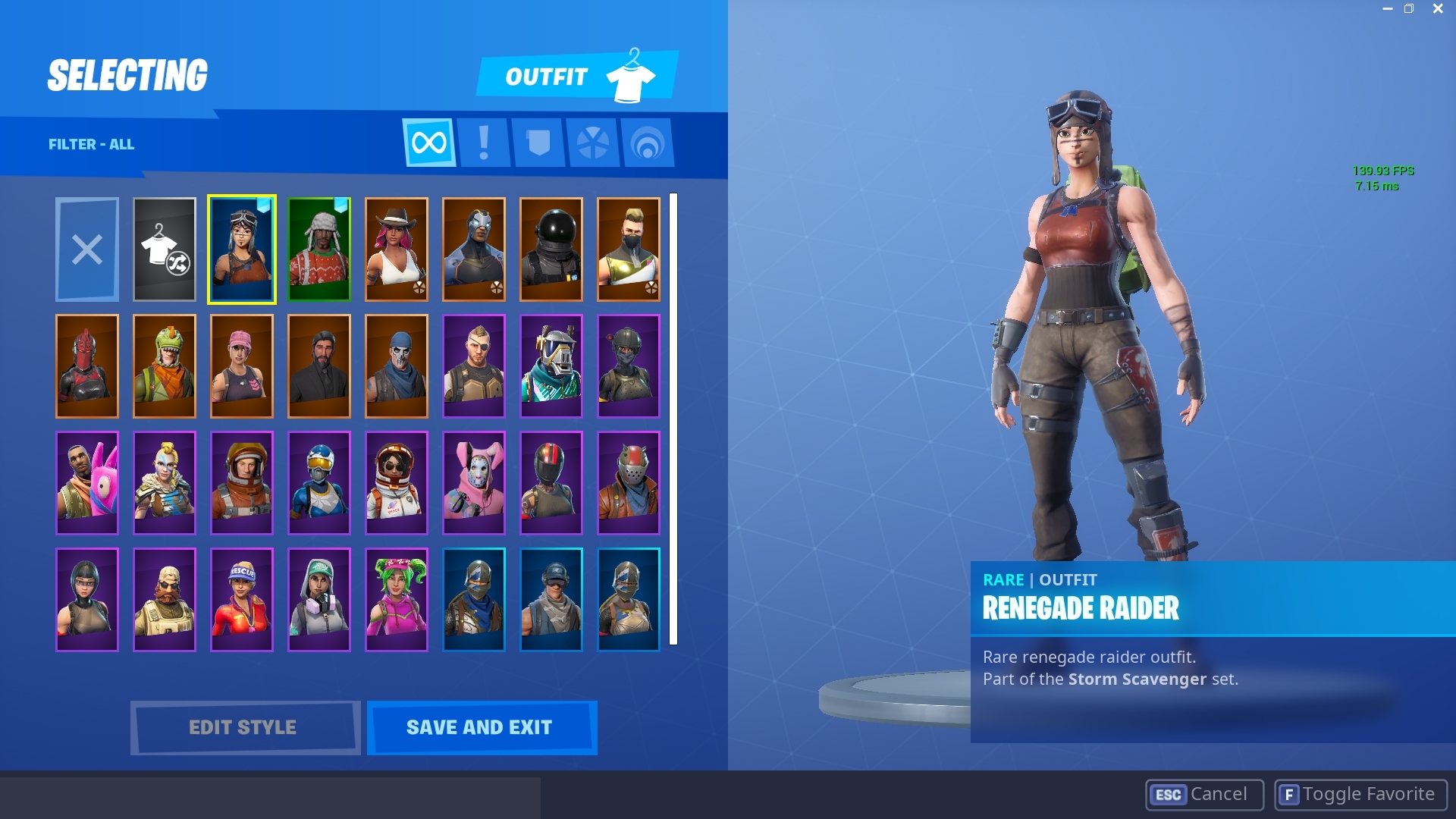 Sold - Fortnite PC/PS4 account renegade raider | PlayerUp ...