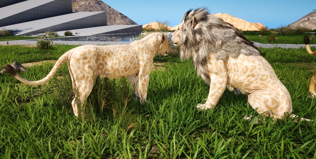 White with Spots