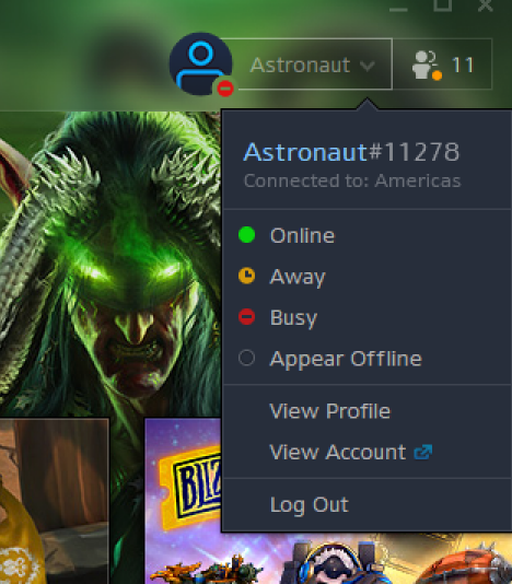 How to change Battle.net launcher profile picture : r/Blizzard