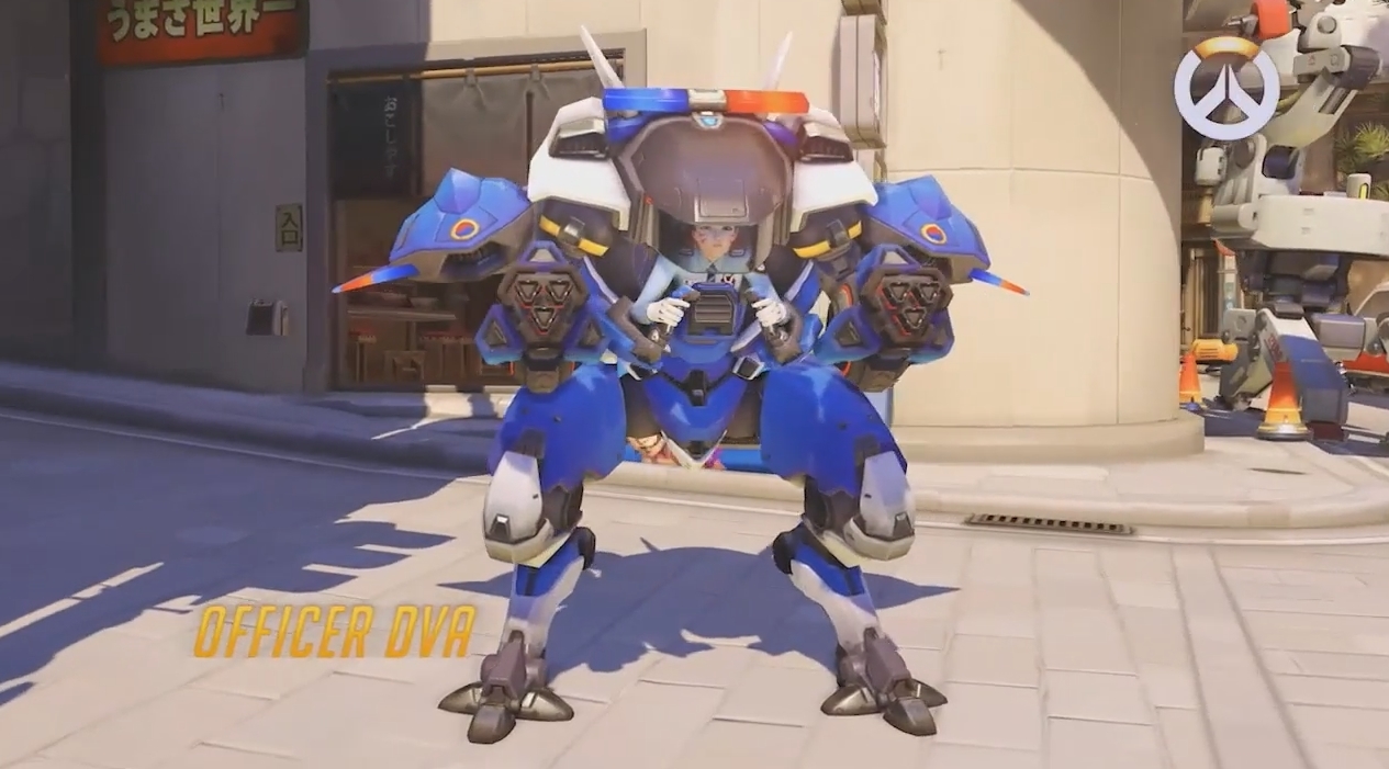 Officer Dva Skin ! : Overwatch, Shooter, Gaming r/Overwatch