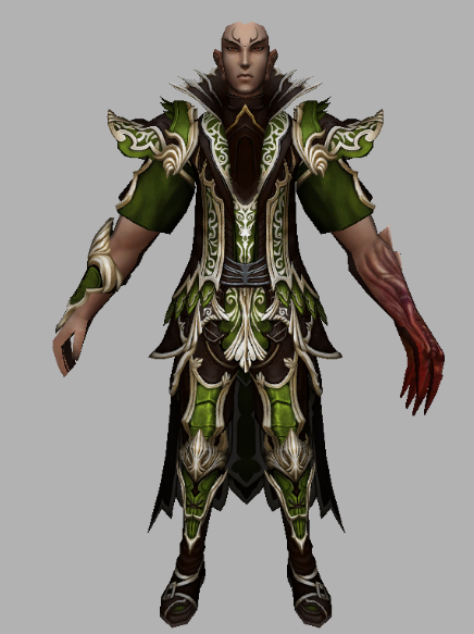 Metin2 - Beautiful green armours 4 races + lycan | Onforum.net - Web ...