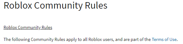 roblox tos violation ban