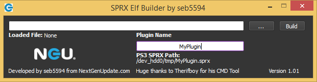 SPRX Elf builder A448f0136f82bfcd87916439601121a1