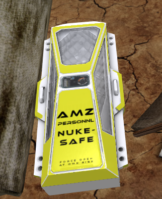 Customised scifi escape pod. Image from Gyazo