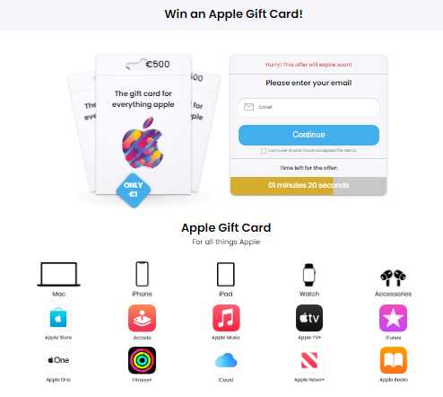 [CC Submit] MultiGeo | Win Apple Gift Card $500