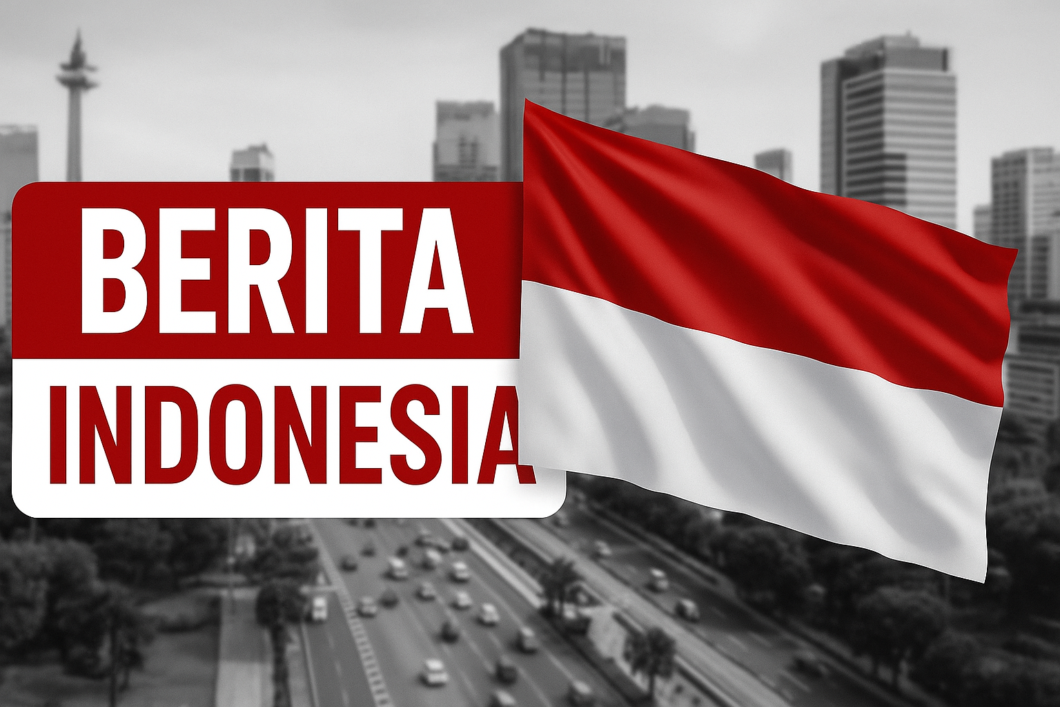 Ilustrasi cuaca mendung dan hujan