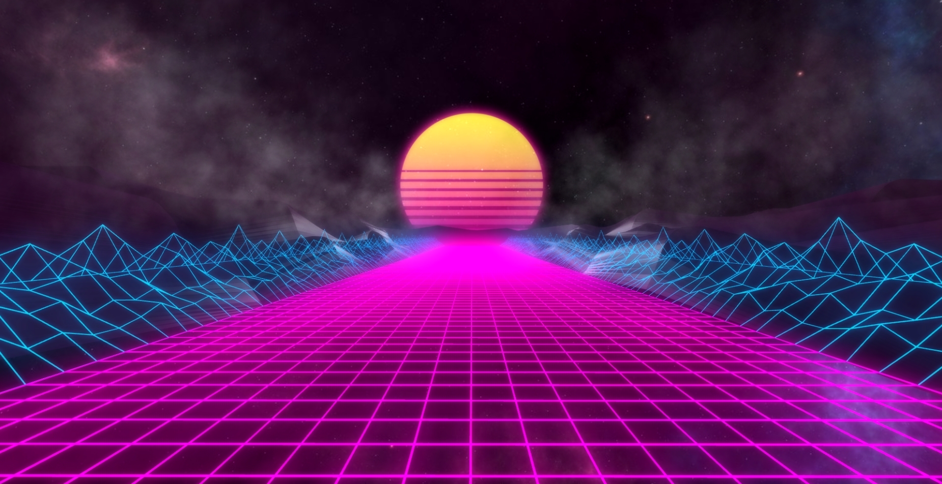 LONG_ROAD_HOME - Synthwave/Outrun-themed creation : r/roblox