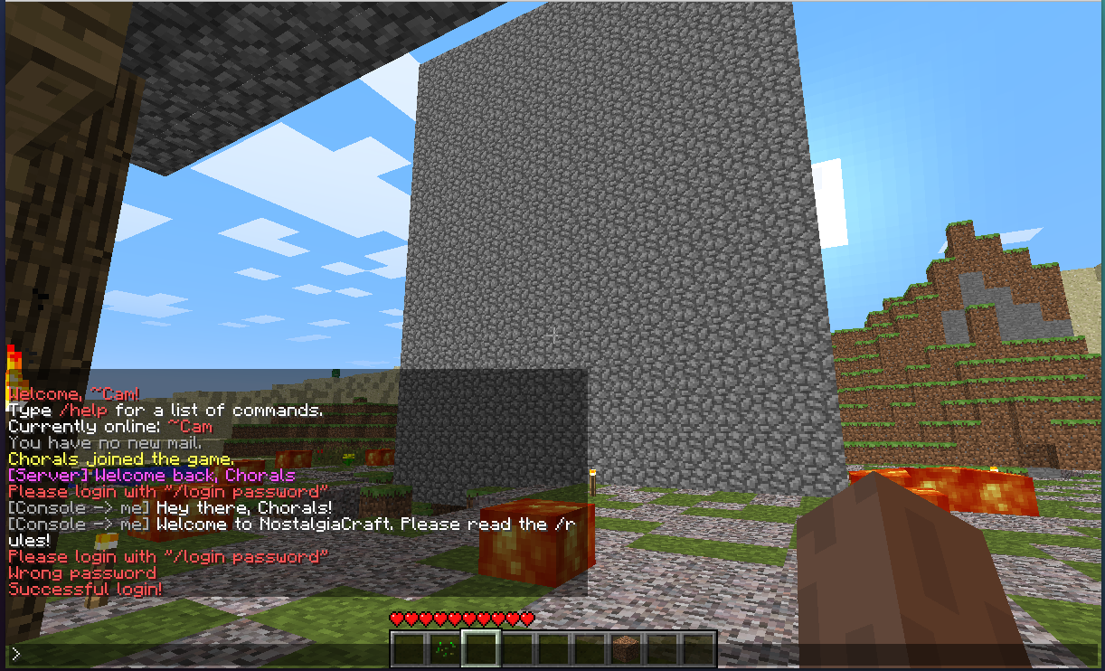 single player commands minecraft beta 1.7.3