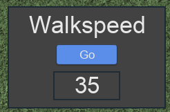Release Walkspeed Gui