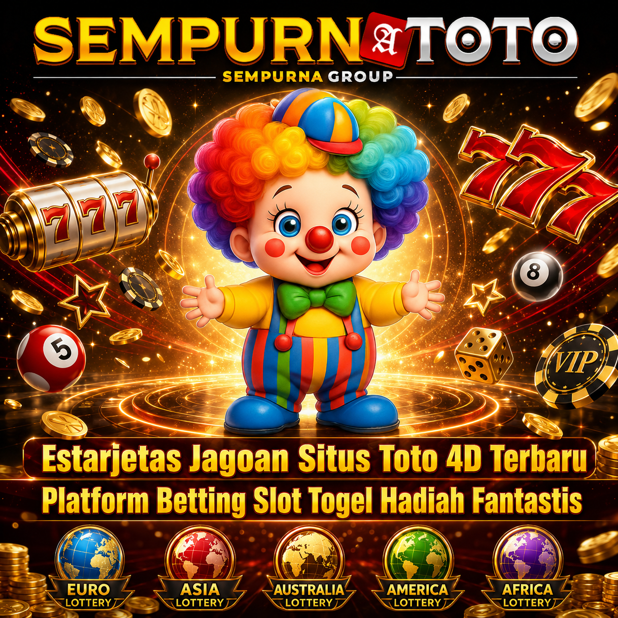 SEMPURNATOTO : Estarjetas Jagoan Situs Toto 4D Terbaru Platform Betting Slot Togel Hadiah Fantastis by Hey siriusly