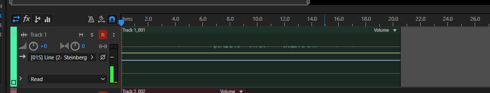 adobe audition recording too loud