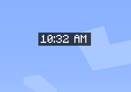 Clock Mod - Fancy Mode