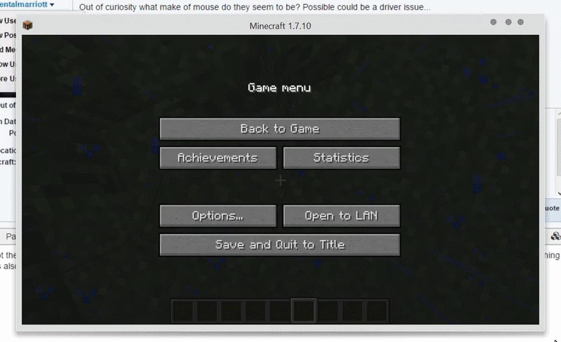 help me my minecraft has a problem with the mouse cursor, IT DISAPPEARS  WHEN YOU ENTER THE GAME : r/BlueStacks