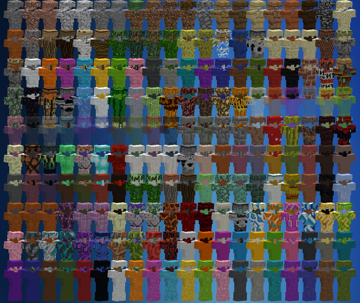 Minecraft Armor Chart