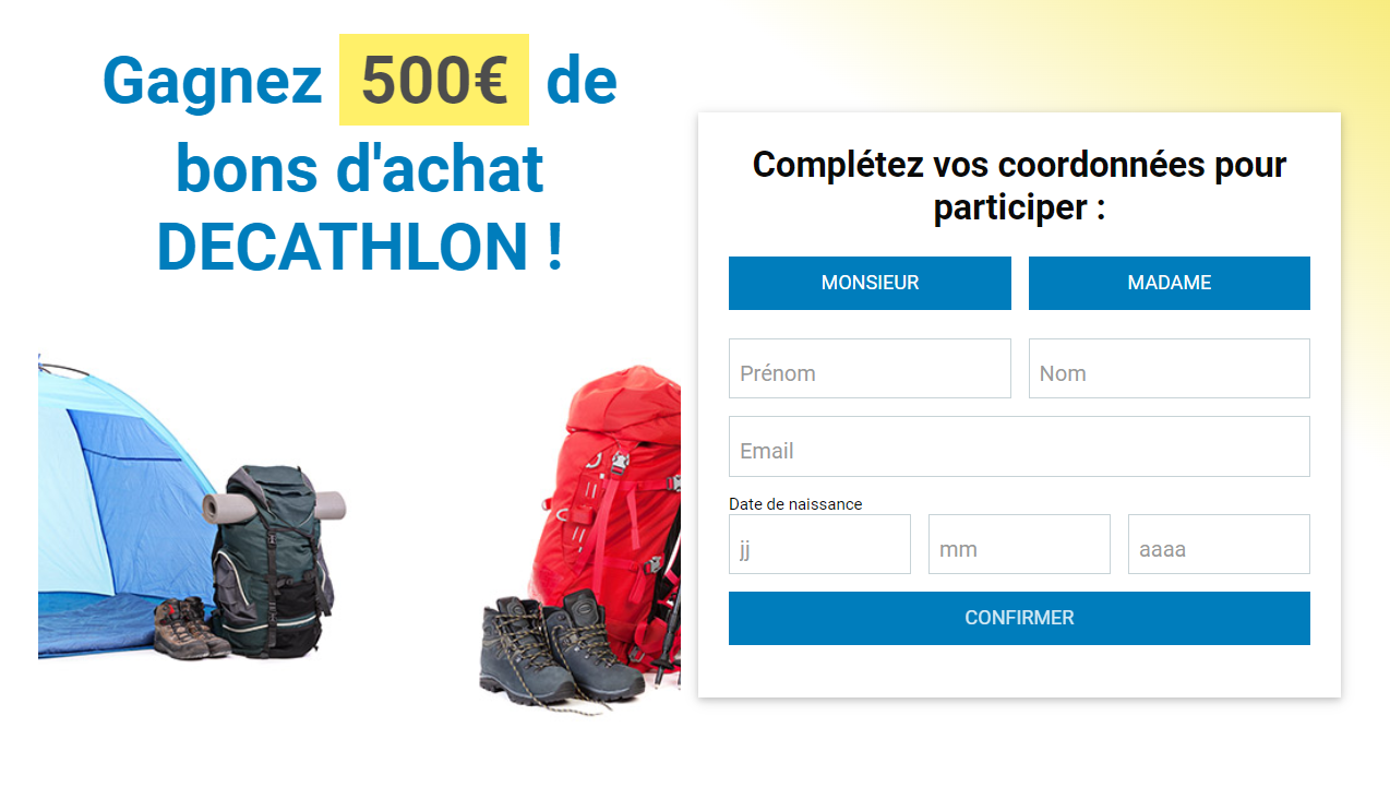 [SOI] BE | Win Decathlon 500€ 