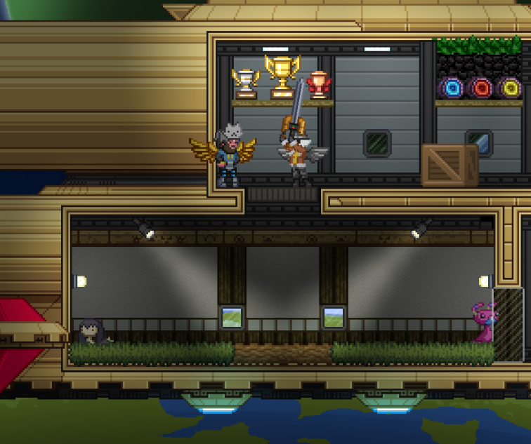 Starbound rpg. Starbound станция интерьер. Starbound данжи. Старбаунд квест обезьян Тайная комната. Эгида 7 в старбаунд.