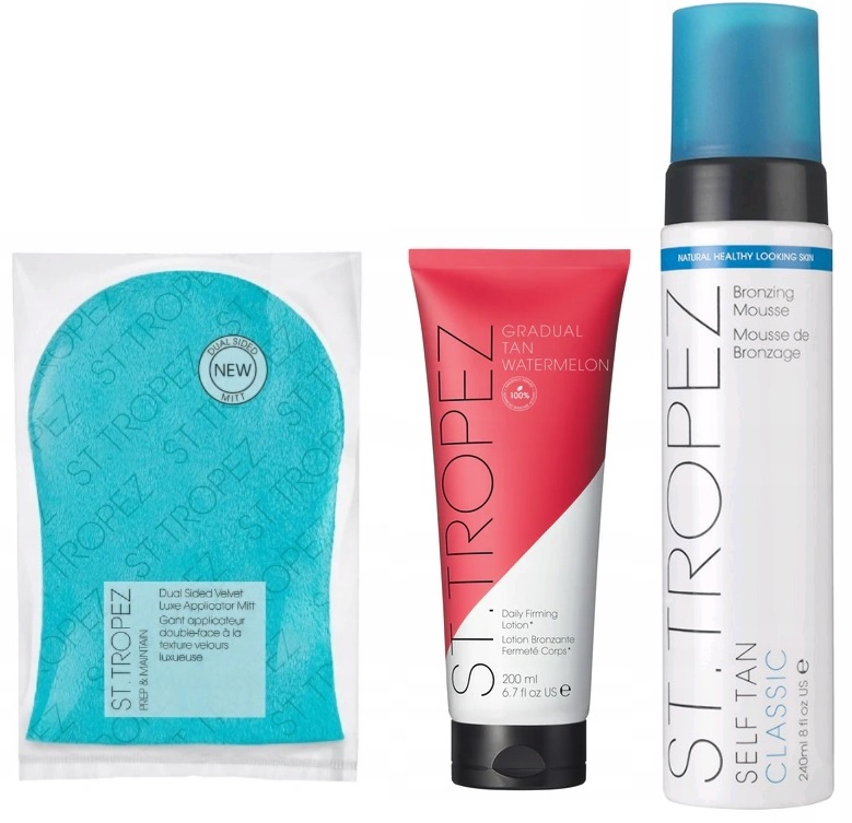 St.Tropez zestaw samoopalacz mgiełka Purity gratis