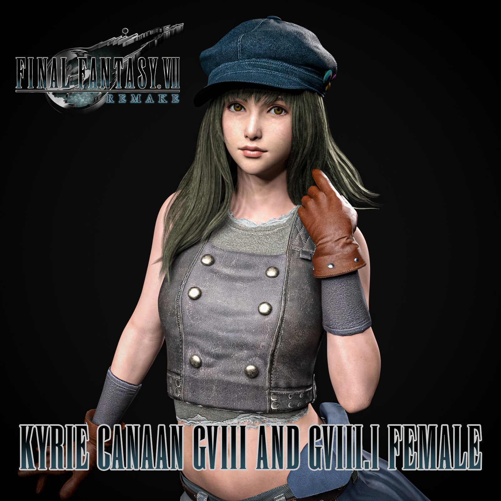 Filled 2022-01-24) Kyrie Canaan FF7 Remake G8 And G8.1f - Free Daz 3D Models