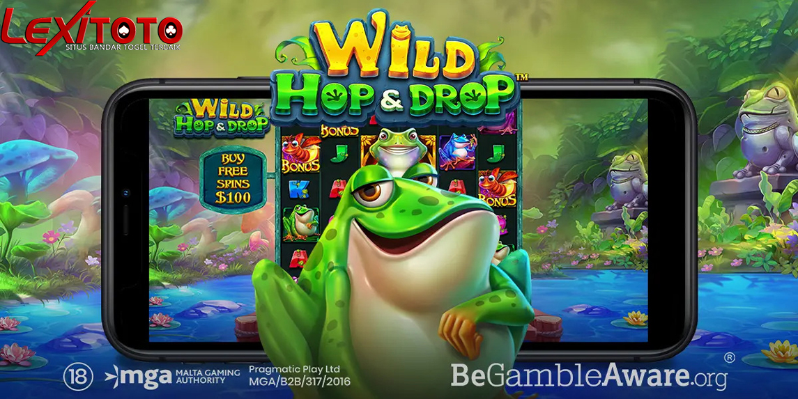 Wild Hop & Drop: Slot Pragmatic Bertema Katak dengan Jackpot Tiada Henti!
