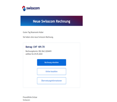✔️ SwissCom Letter Inbox To All 2025 ☑️☑️Fresh and High Quality ☑️