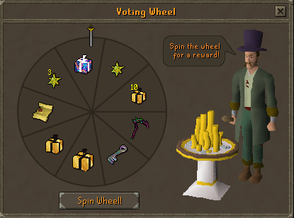 Voting Wheel