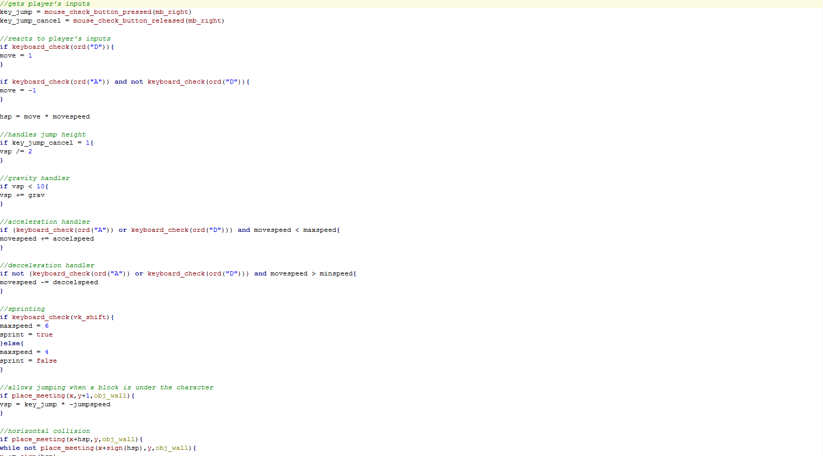 [GML | GM8 Pro] Help! Getting stuck in the corner of blocks! : r/gamemaker