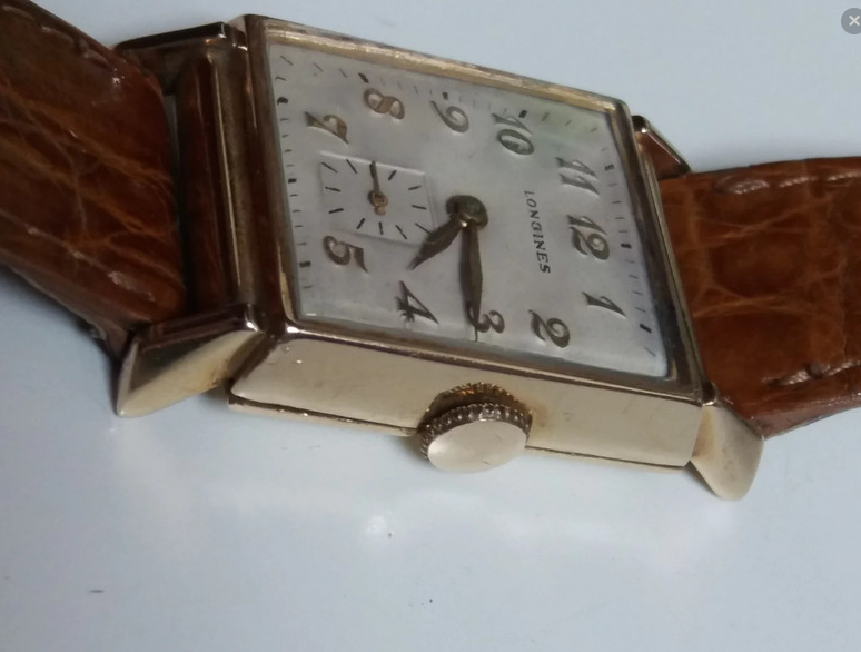 Vintage longines tank in 14k gold. WatchUSeek Watch Forums