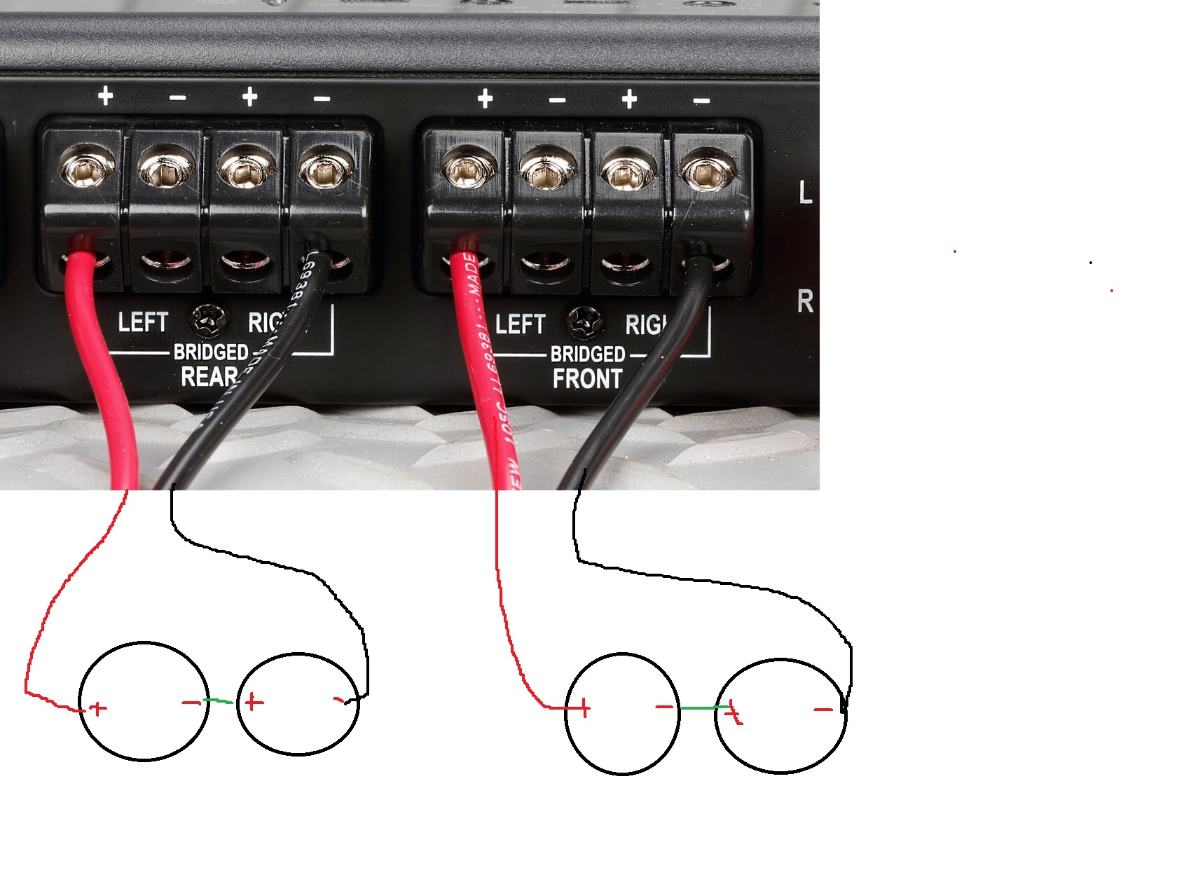 Clarification on hooking up speakers. r/CarAV