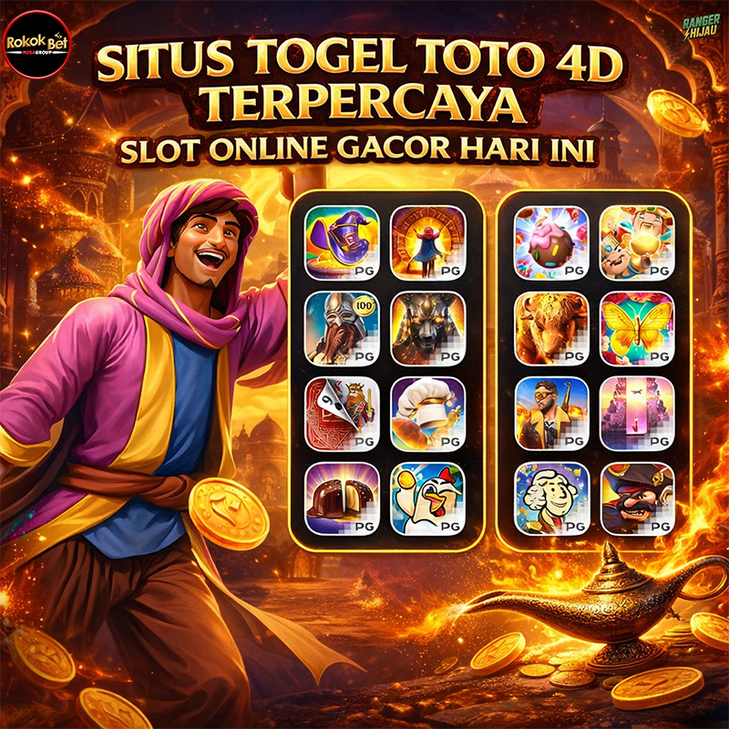 ROKOKBET ! Link Alternatif Situs Togel Toto 4D Terpercaya Dengan Menghadirkan Slot Online Gacor Hari Ini