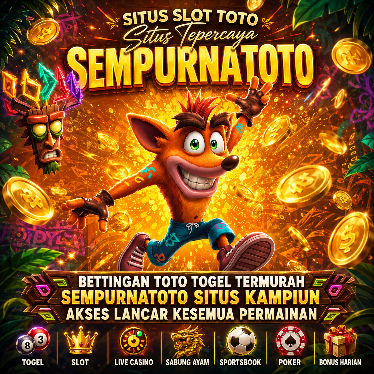 SEMPURNATOTO - Kampiun Situs Toto 4D Bettingan Slot Toto Togel Murah Akses Kredibel 100%