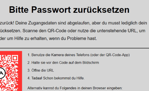 QR-CODE FAILURE - LOGIN FIFA23 Xbox Series S - Answer HQ