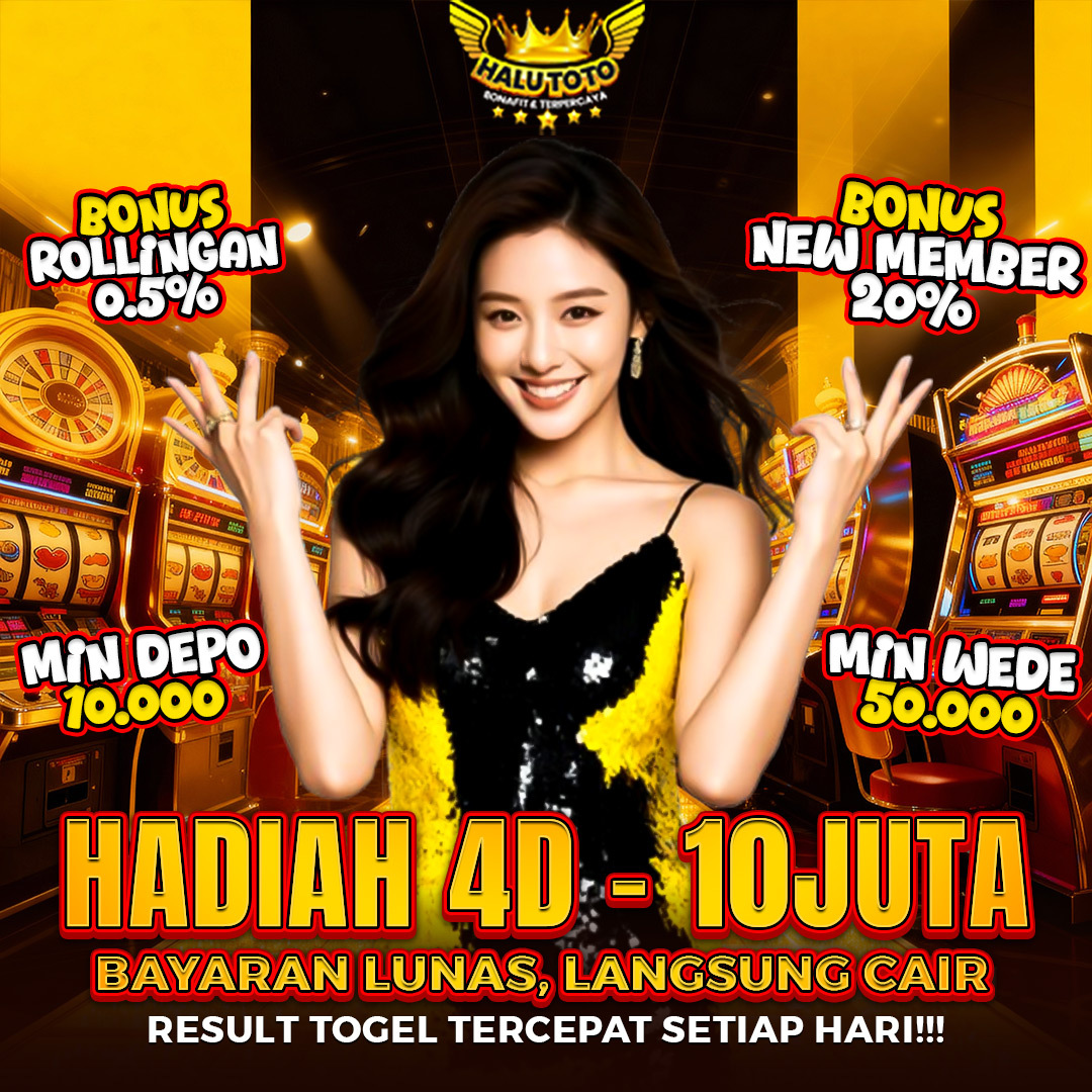 HALUTOTO : Rejeki Dari Situs Slot Gacor Dan Situs Togel Dengan Hadiah Terbesar & RTP TERBARU image 1