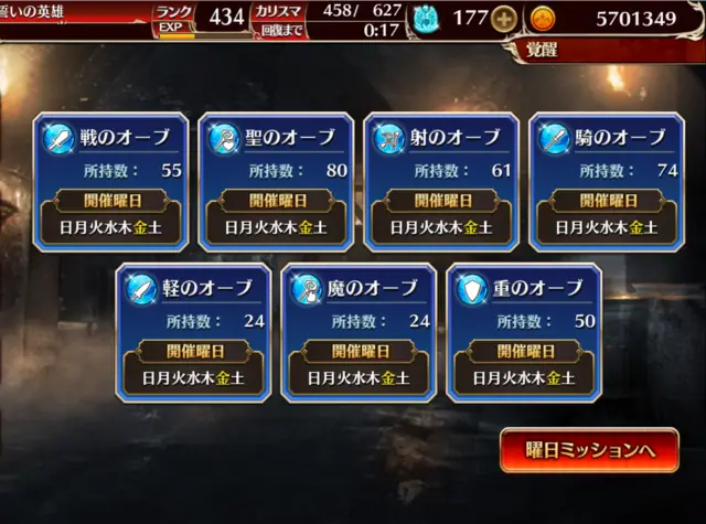 オーブ何個あれば安心できる？殿堂入りを目指す王子のリソース目標が判明の参考画像 - わんにゃんランド - アイギス攻略まとめ