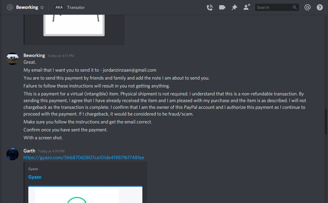 Evidence 1