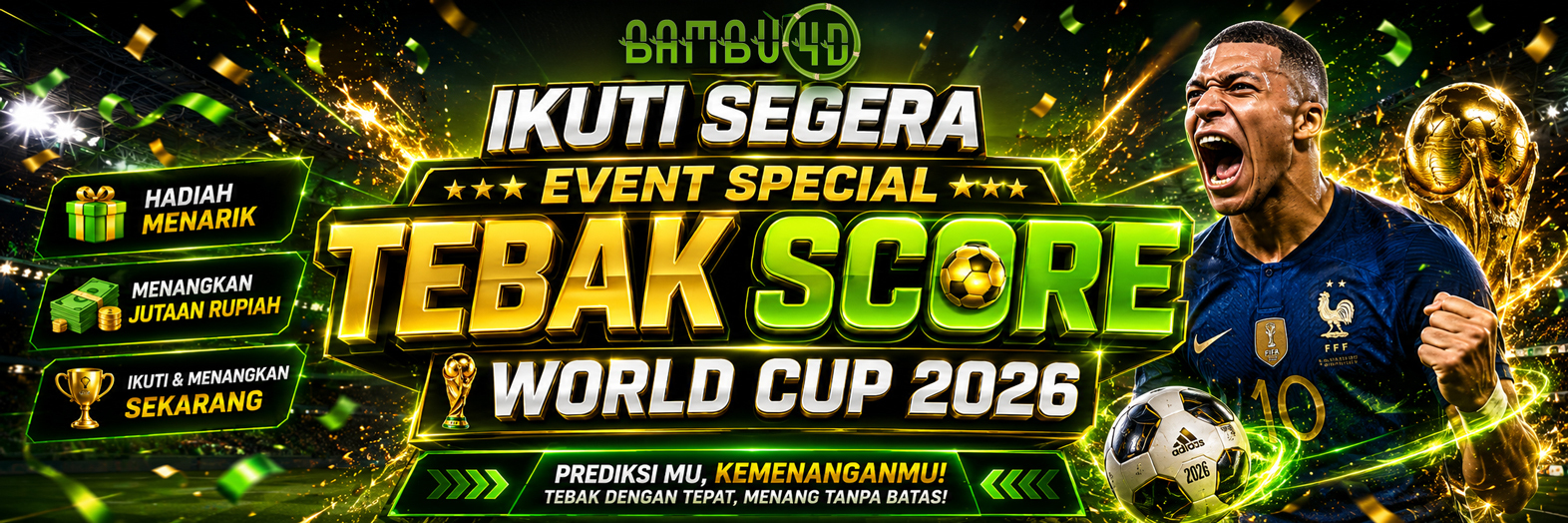Event Tebak Skor Spain VS Argentina