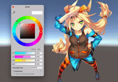 【Unity UI】uGUIで色を加算合成する方法_9