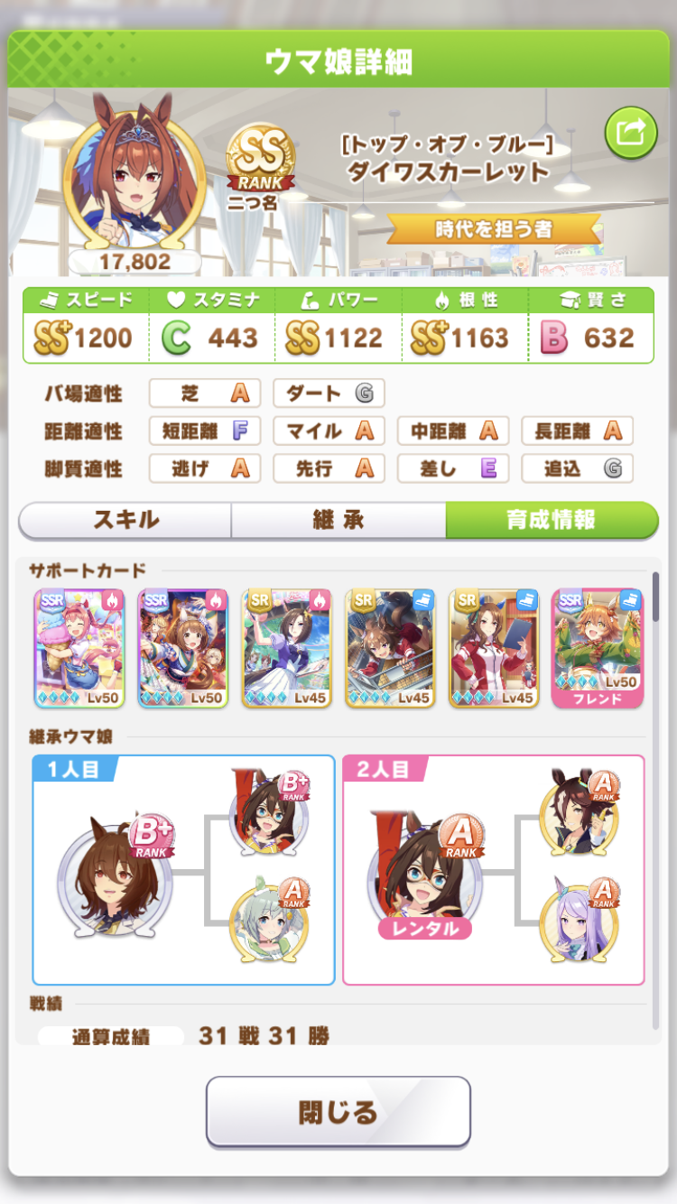 ウマ娘プリティーダービー無課金・微課金スレpart30 YouTube動画>1本 ->画像>69枚 