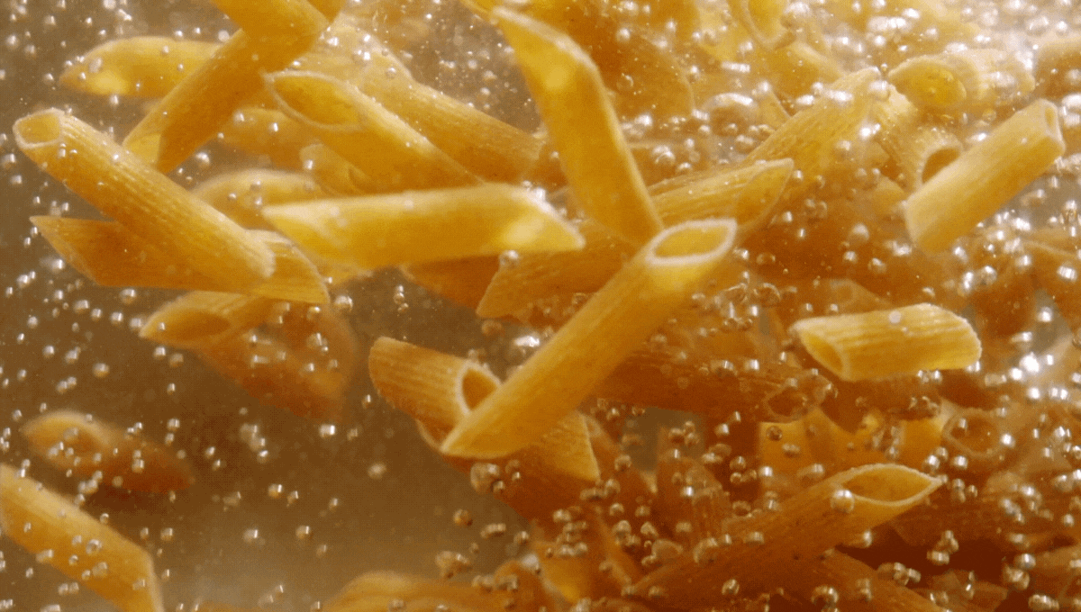 GIF of pasta cooking