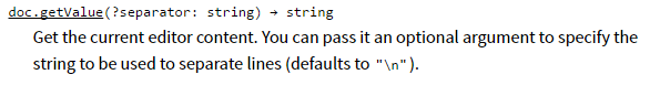 CodeMirror Documentation