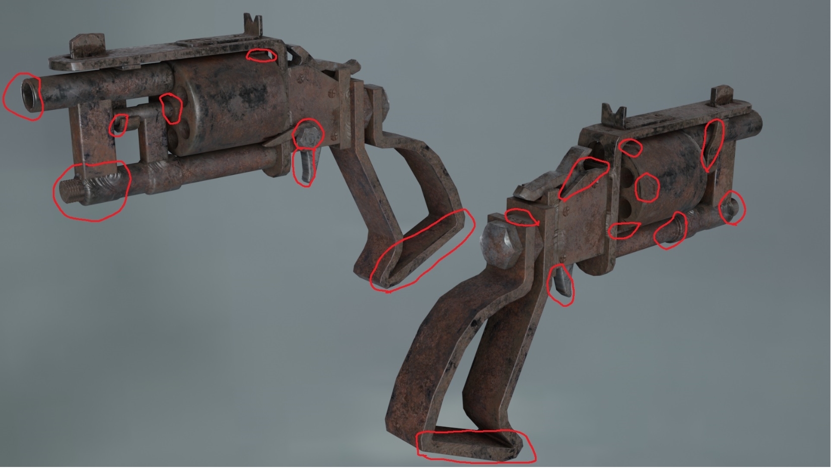 Fallout Pipe Revolver r/blender