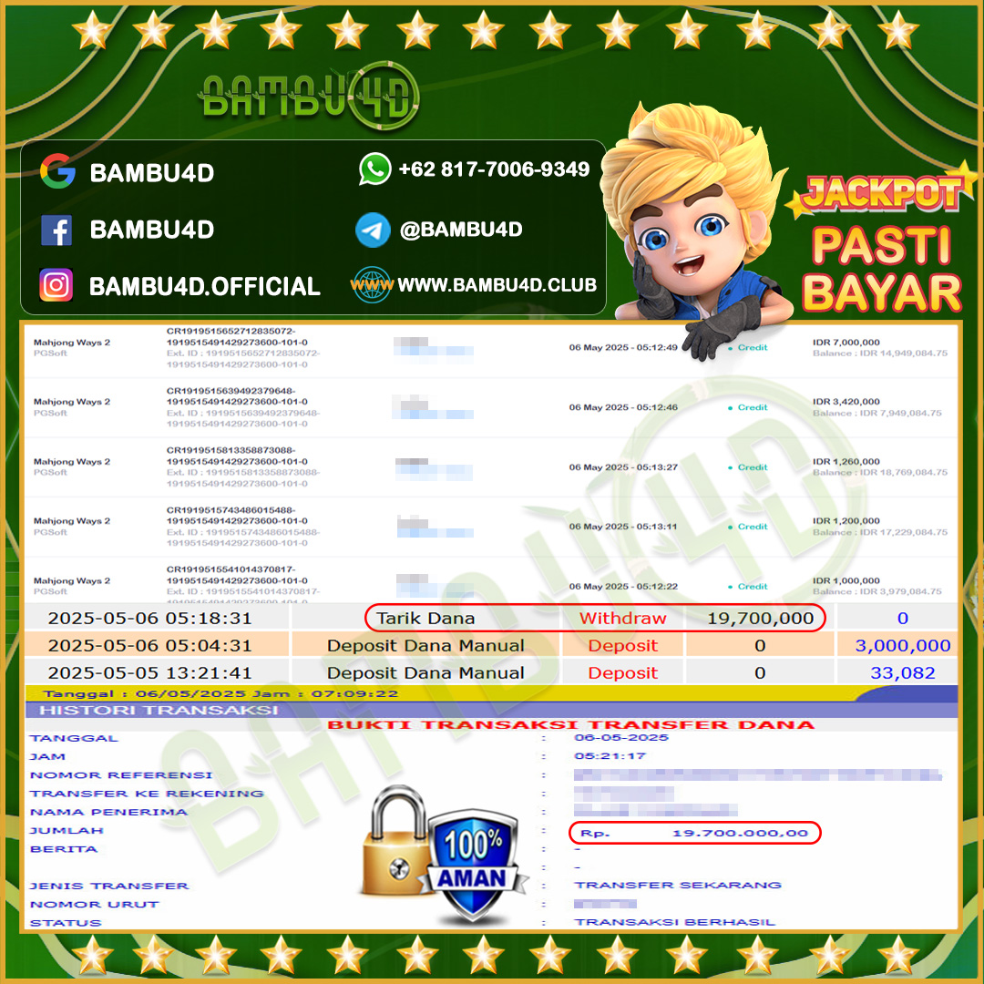 bambu4d-jackpot-slot-pgsoft-mahjong-ways-2-rp19700000--lunas