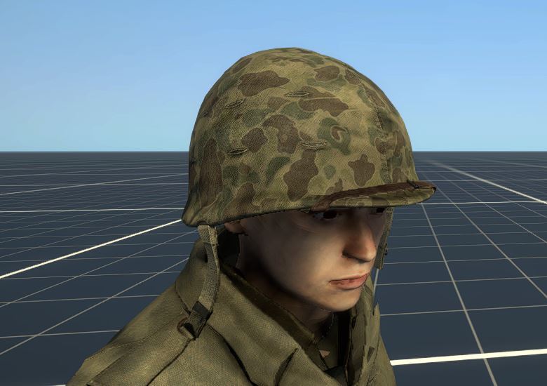 M1 Frogskin (Jungle Strap) Helmet