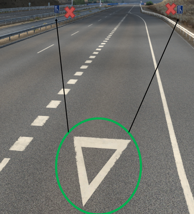 Wrong traffic sign on spanish roads - SCS Software