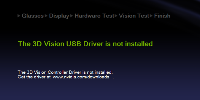 do you need 3d vision controller driver