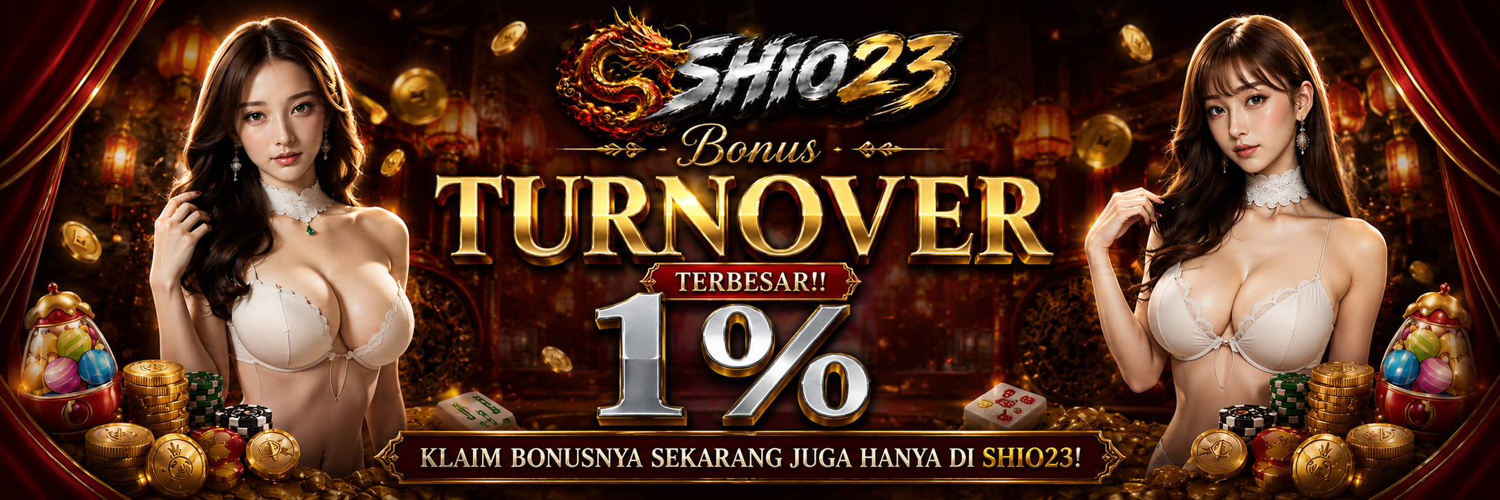 Shio23 Dengan Bonus TurnOver Terbesar 1%